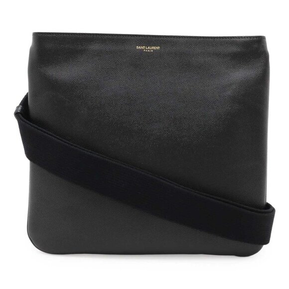 YVES SAINT LAURENT Black Leather Shoulder Bag - Picture 1 of 7